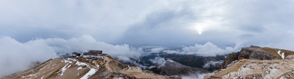 Panoramica dal Lagazuoi